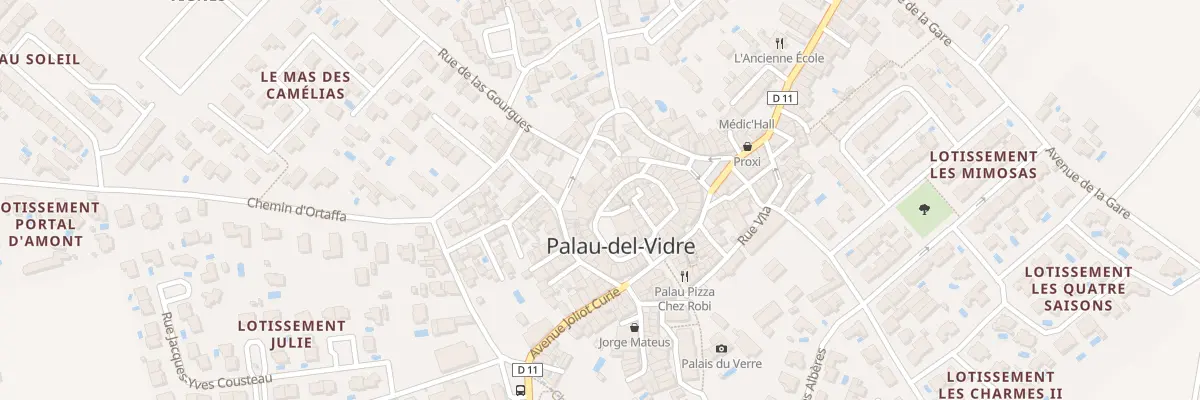 Plan du 38 Rue du Fort à Palau-del-Vidre