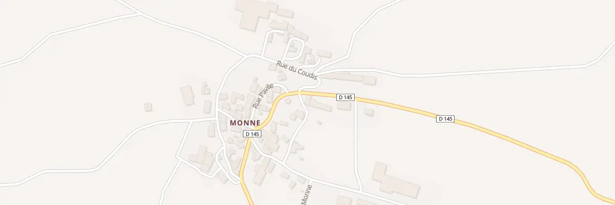 Plan du 5100 Monne au Vernet-Sainte-Marguerite