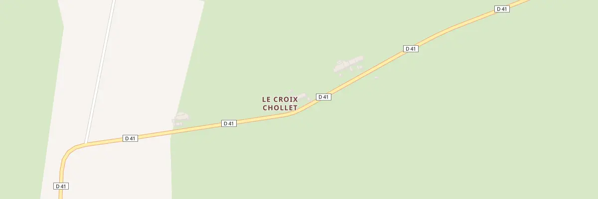 Plan du 2 La Croix Chollet à Sancoins