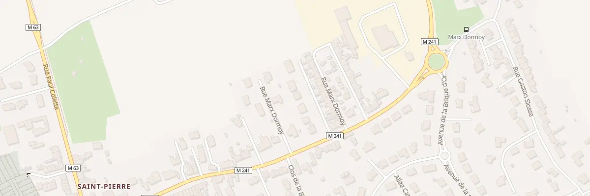 Plan du 91 Rue Marx Dormoy à Santes