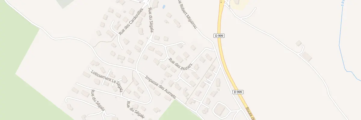 Plan du 9 Rue des Rosiers à Roquefort-sur-Soulzon