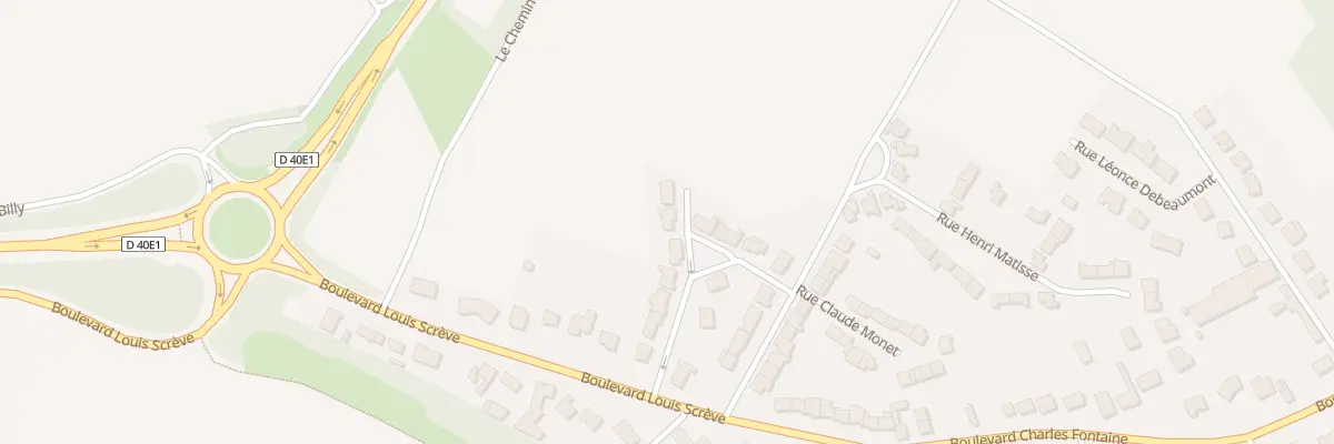 Plan du 111 Rue Marie Laurencin à Hénin-Beaumont