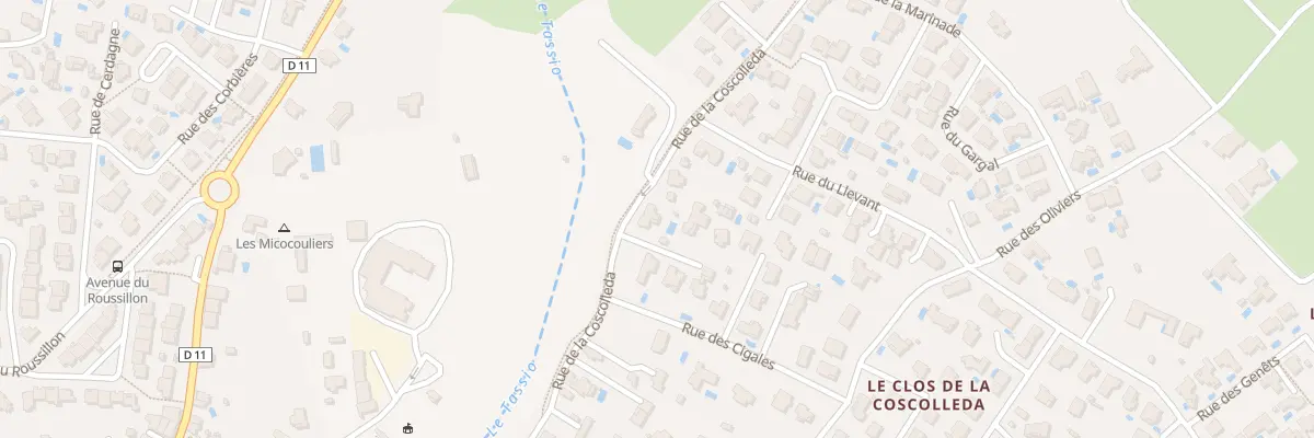 Plan du 74 Rue de la Coscolleda à Sorède