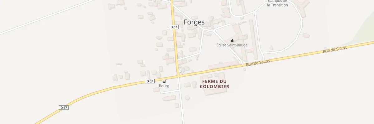 Plan du 4 Rue Grande à Forges
