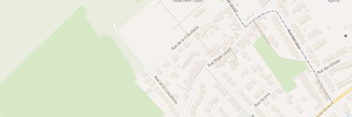 Plan du 200 Rue de la Coeuillerie à Prémesques