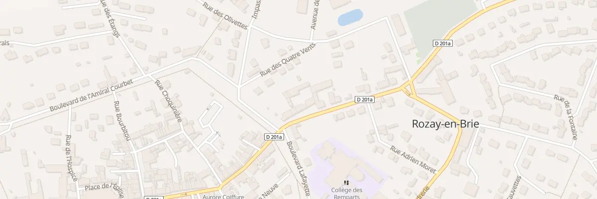 Plan du 5 Fg de Gironde à Rozay-en-Brie