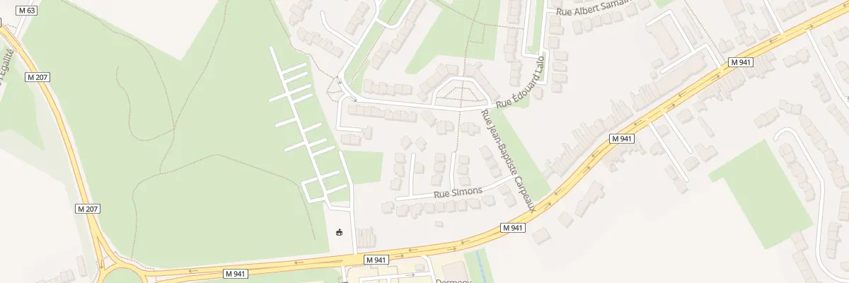 Plan du 16 Rue Simons à Hallennes-lez-Haubourdin