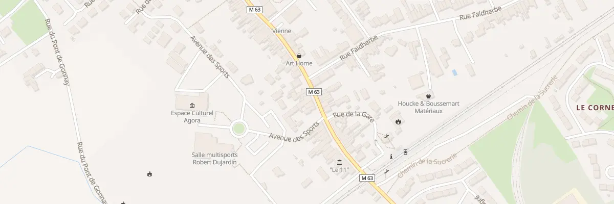Plan du 39 Rue du Maréchal Foch à Santes