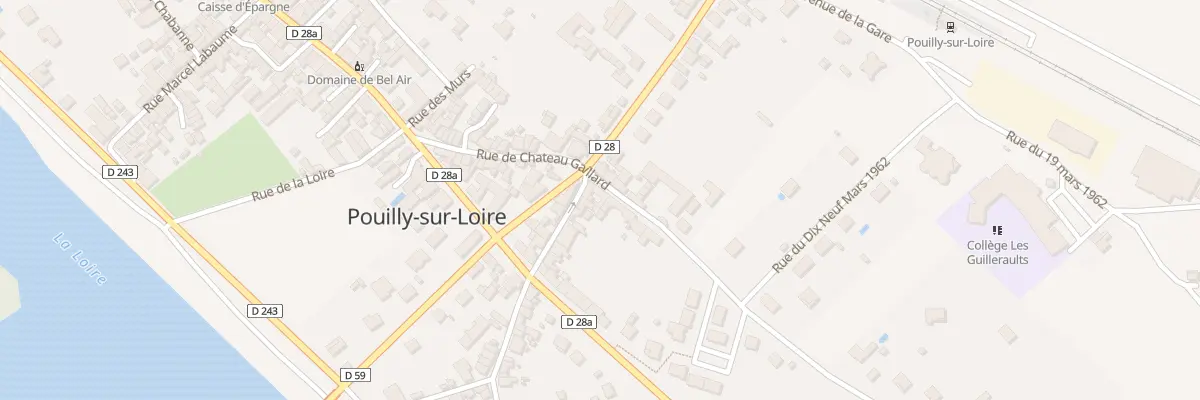 Plan du 10 Rue du Château Gaillard à Pouilly-sur-Loire