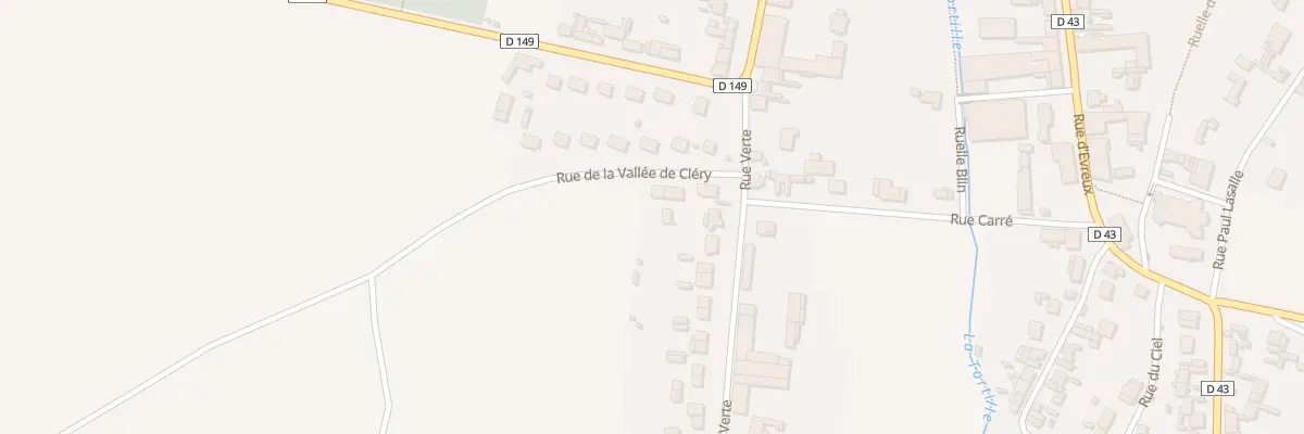 Plan du 5 Rue de la Vallée de Cléry à Moislains
