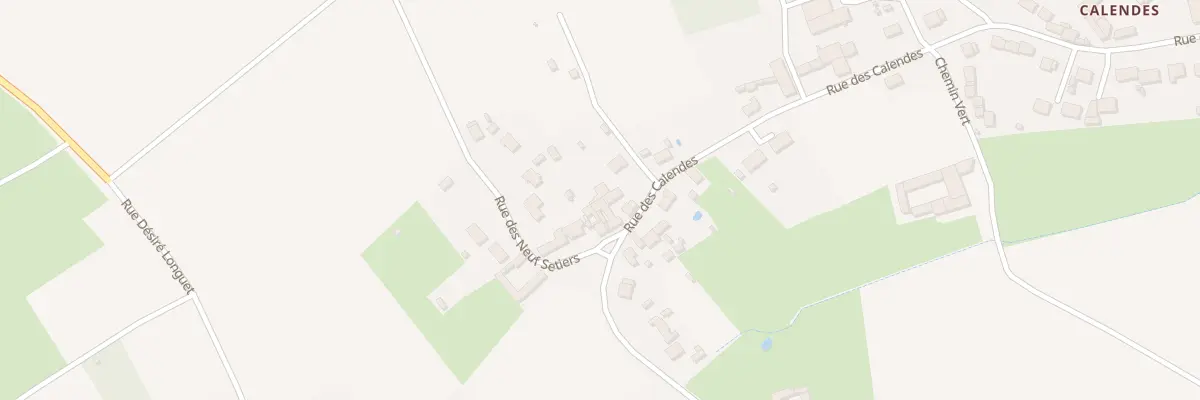 Plan du 15 Rue des Calendes à Porquéricourt