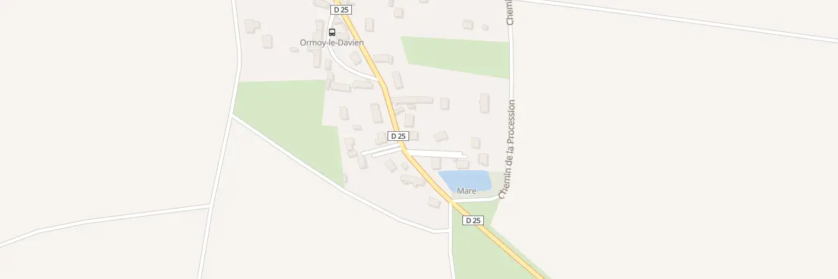 Plan du 22 Rue des Peupliers à Ormoy-le-Davien