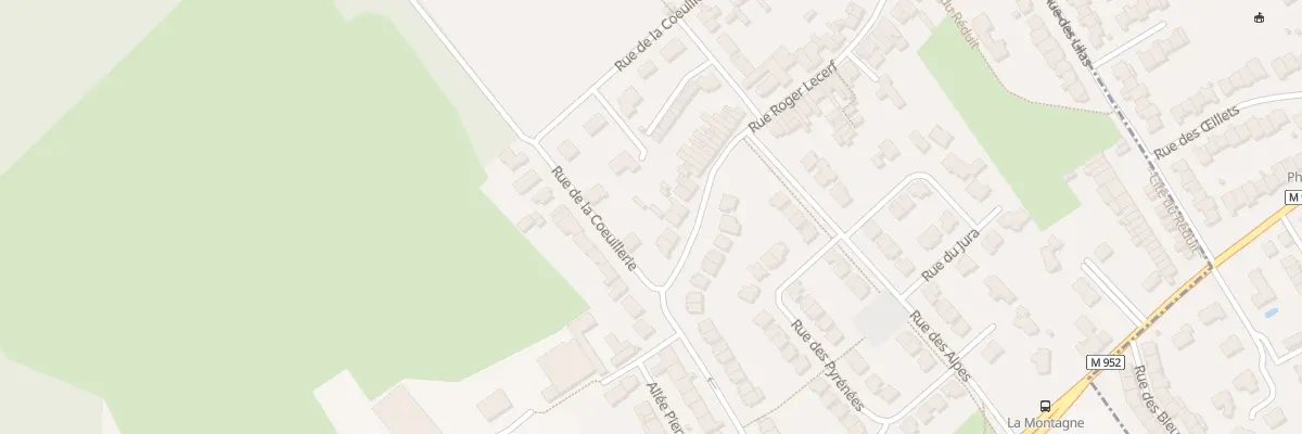 Plan du 282 Rue Roger Lecerf à Prémesques