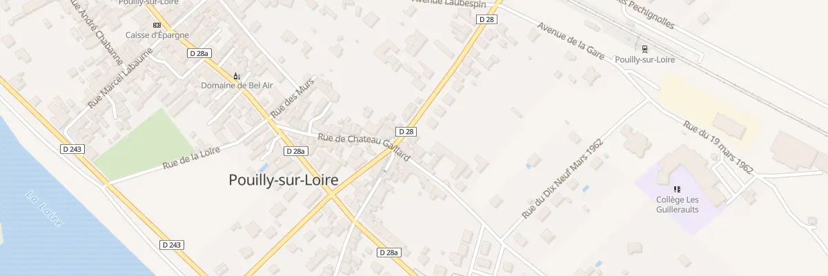 Plan du 31 Rue du Château Gaillard à Pouilly-sur-Loire