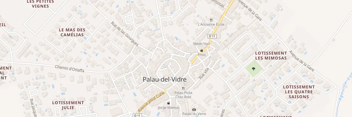 Plan du 3B Rue de la Breche à Palau-del-Vidre