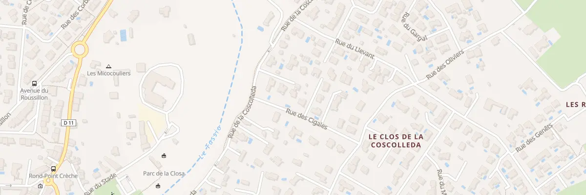 Plan du 68 Rue de la Coscolleda à Sorède