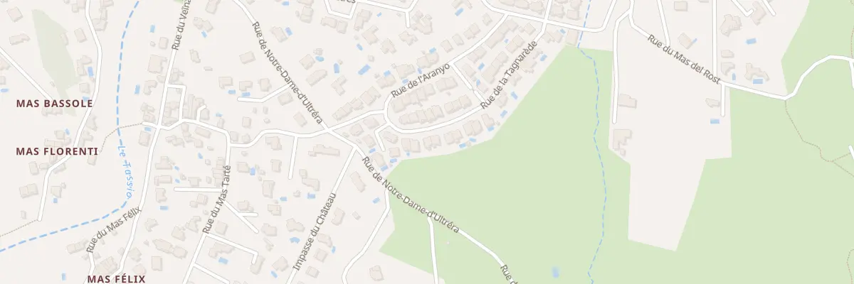 Plan du 35 Rue de la Tagnarede à Sorède