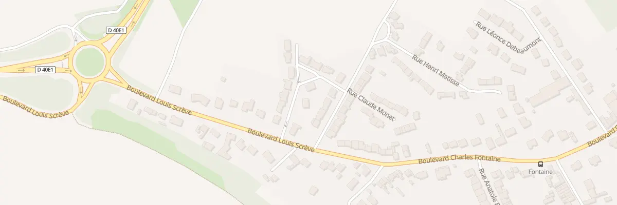 Plan du 70 Rue Marie Laurencin à Hénin-Beaumont