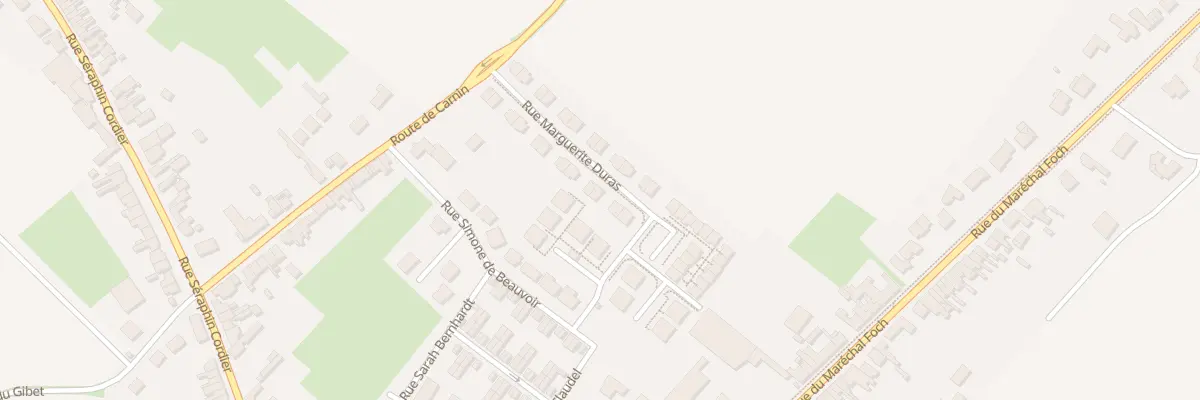 Plan du 20 Rue Marguerite Duras à Carvin
