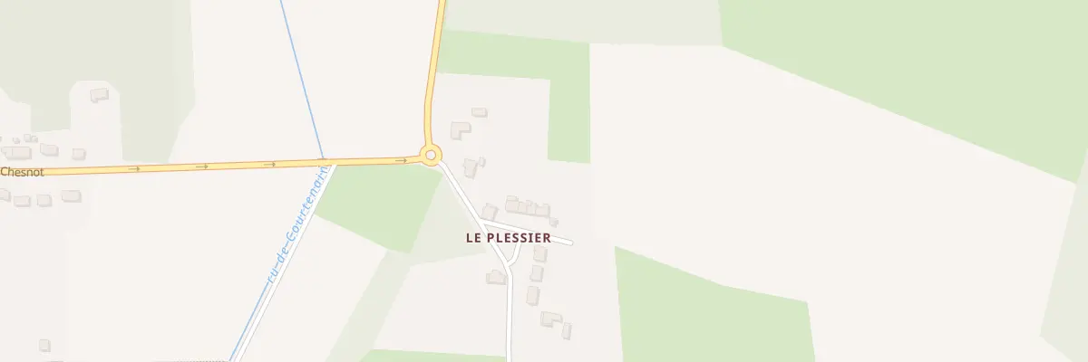 Plan du 5192 Besard à Fontenailles