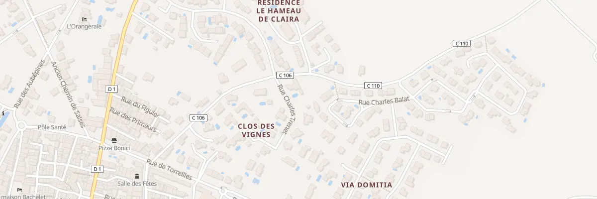 Plan du 9006 Che de St Laurent à Claira