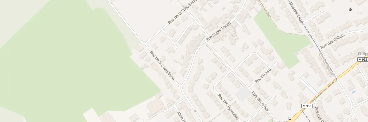 Plan du 300 Rue Roger Lecerf à Prémesques