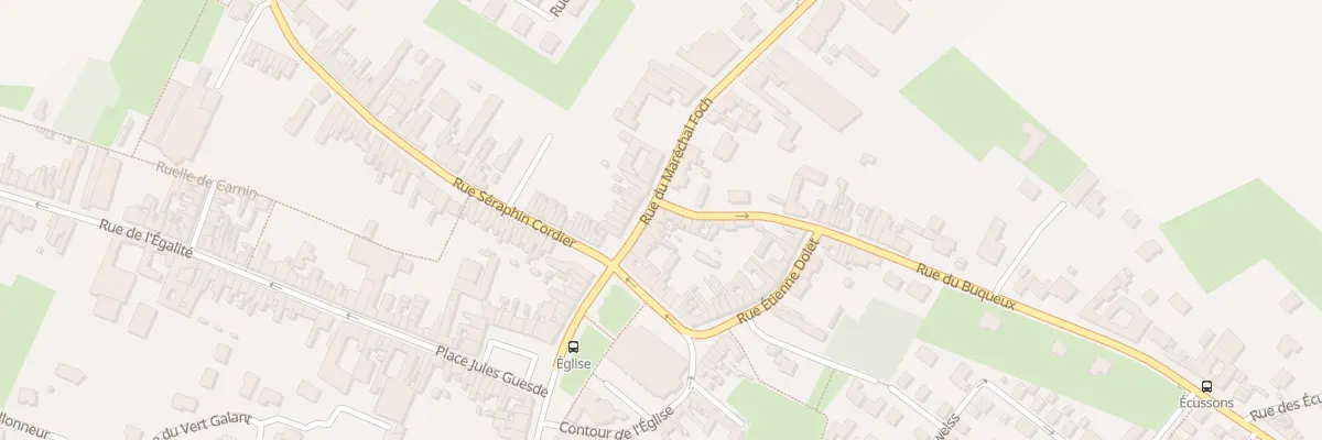 Plan du 114 Rue du Marêchal Foch à Carvin
