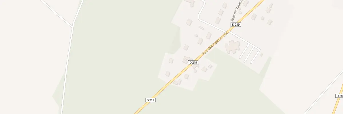 Plan du 41 Rue des Percherons à Voulx