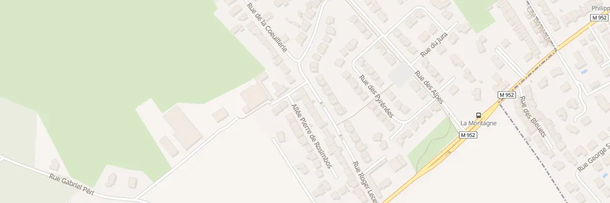 Plan du 190 Rue Roger Lecerf à Prémesques