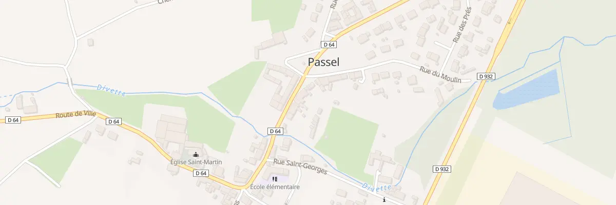 Plan du 485 Rue Principale à Passel