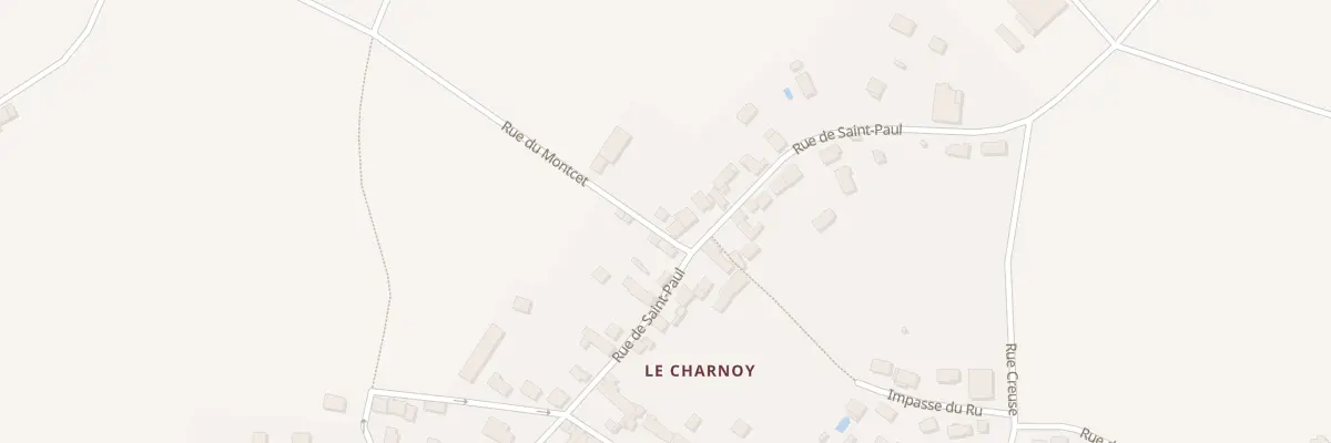 Plan du 43 Rue de la Croix Saint-paul à Guérard