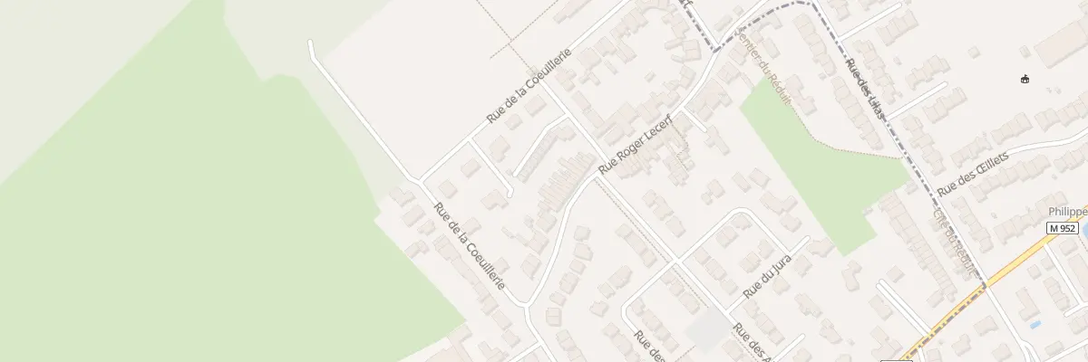 Plan du 342 Rue Roger Lecerf à Prémesques