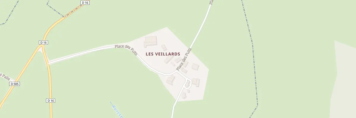 Plan du 5004 Les Veillards à Lisseuil