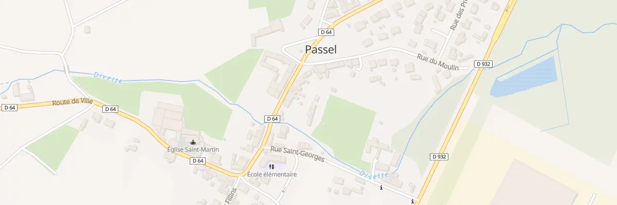 Plan du 495 Rue Principale à Passel