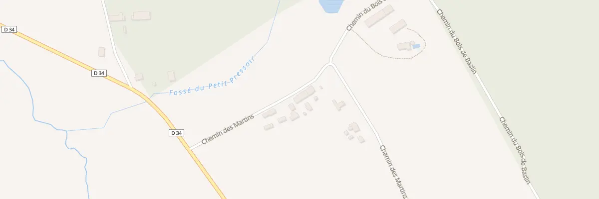 Plan du 178 Chem des Martins à Rozoy-le-Vieil