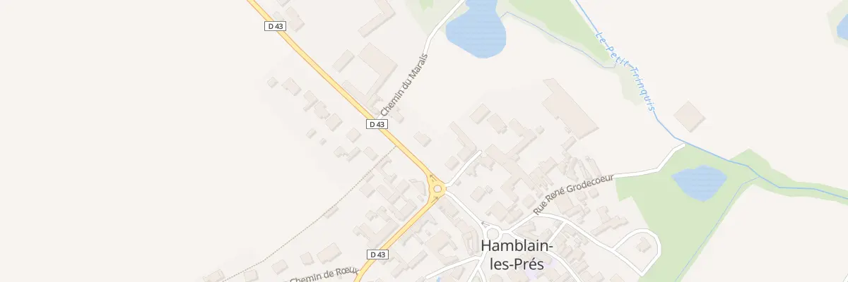 Plan du 4 Rue de Biache à Hamblain-les-Prés