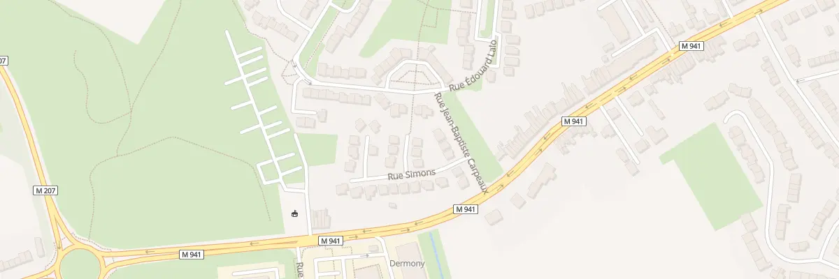 Plan du 6 Rue Simons à Hallennes-lez-Haubourdin