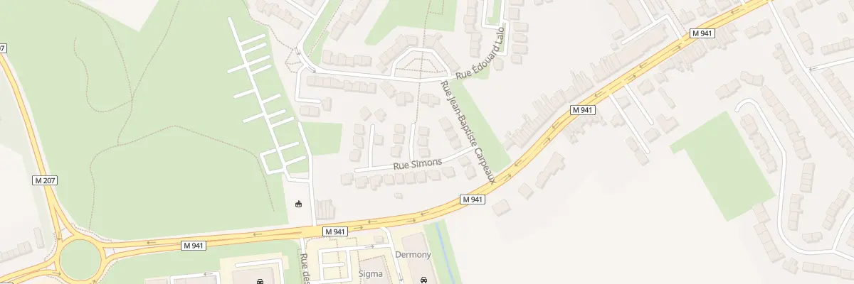 Plan du 4 Rue Simons à Hallennes-lez-Haubourdin