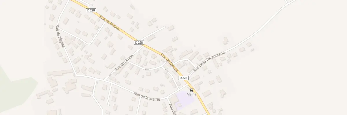 Plan du 23 Rue de Meaux à Sancy