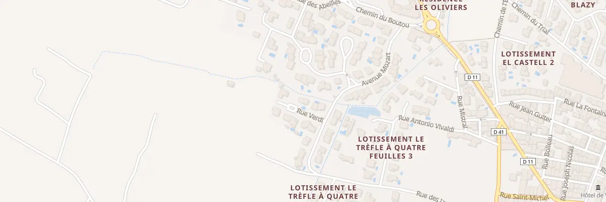 Plan du 5 Rue Verdi à Saint-Hippolyte