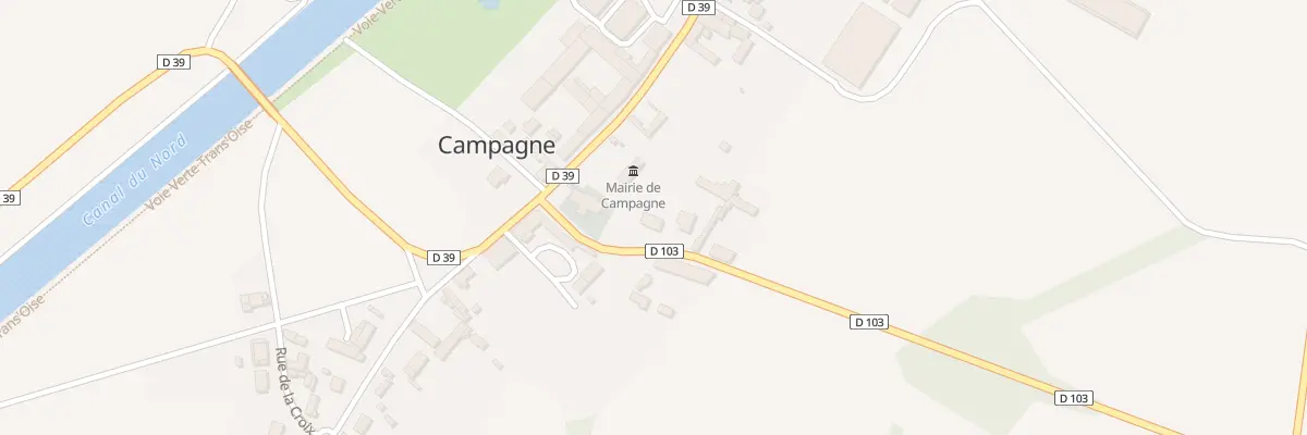 Plan du 83 Rue du Buhat à Campagne