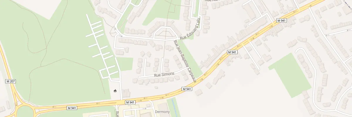 Plan du 36 Rue Jean-Baptiste Carpeaux à Hallennes-lez-Haubourdin