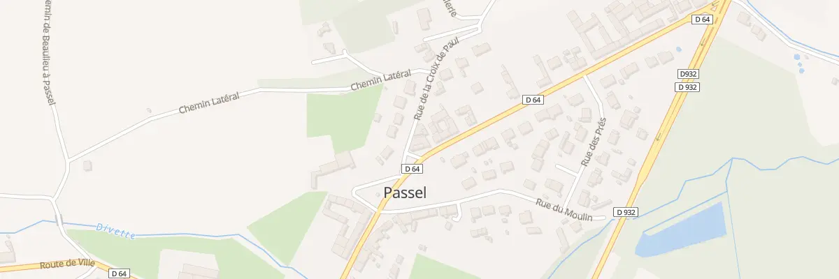 Plan du 380 Rue Principale à Passel