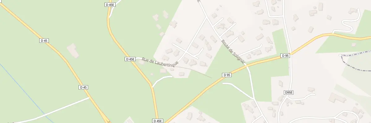 Plan du 2 Imp du Lauzeral à Saint-Martin-de-Lenne