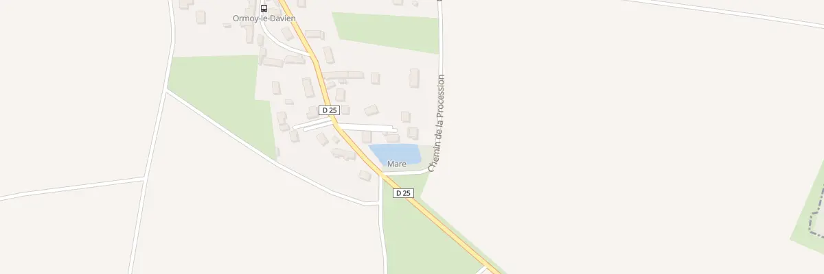 Plan du 26B Rue des Peupliers à Ormoy-le-Davien