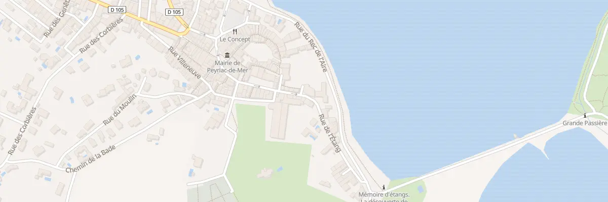 Plan du 32 Rue de l’Etang à Peyriac-de-Mer