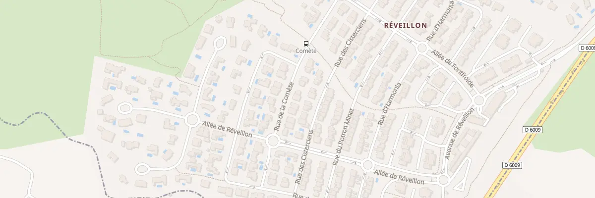 Plan du 22 Rue de la Comete à Narbonne