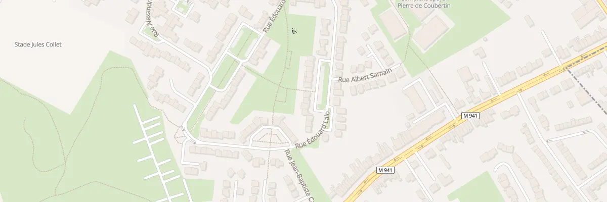 Plan du 82 Rue Édouard Lalo à Hallennes-lez-Haubourdin