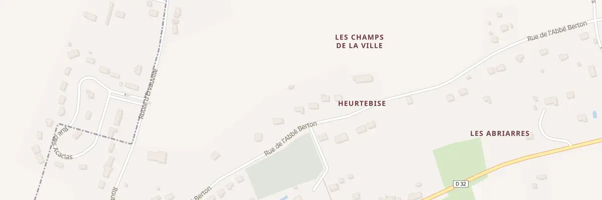 Plan du 347 Rue de l’Abbe Berton à Chantecoq