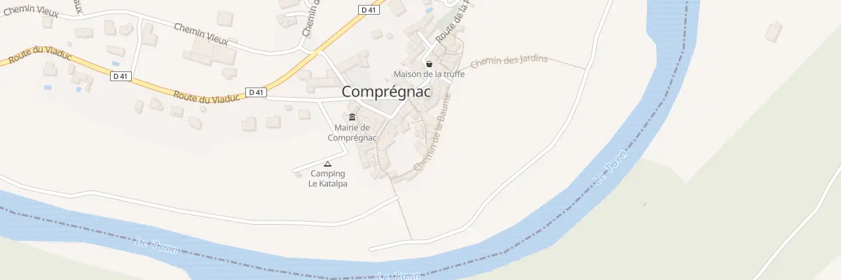 Plan du 5109 Imp de la Forge à Comprégnac